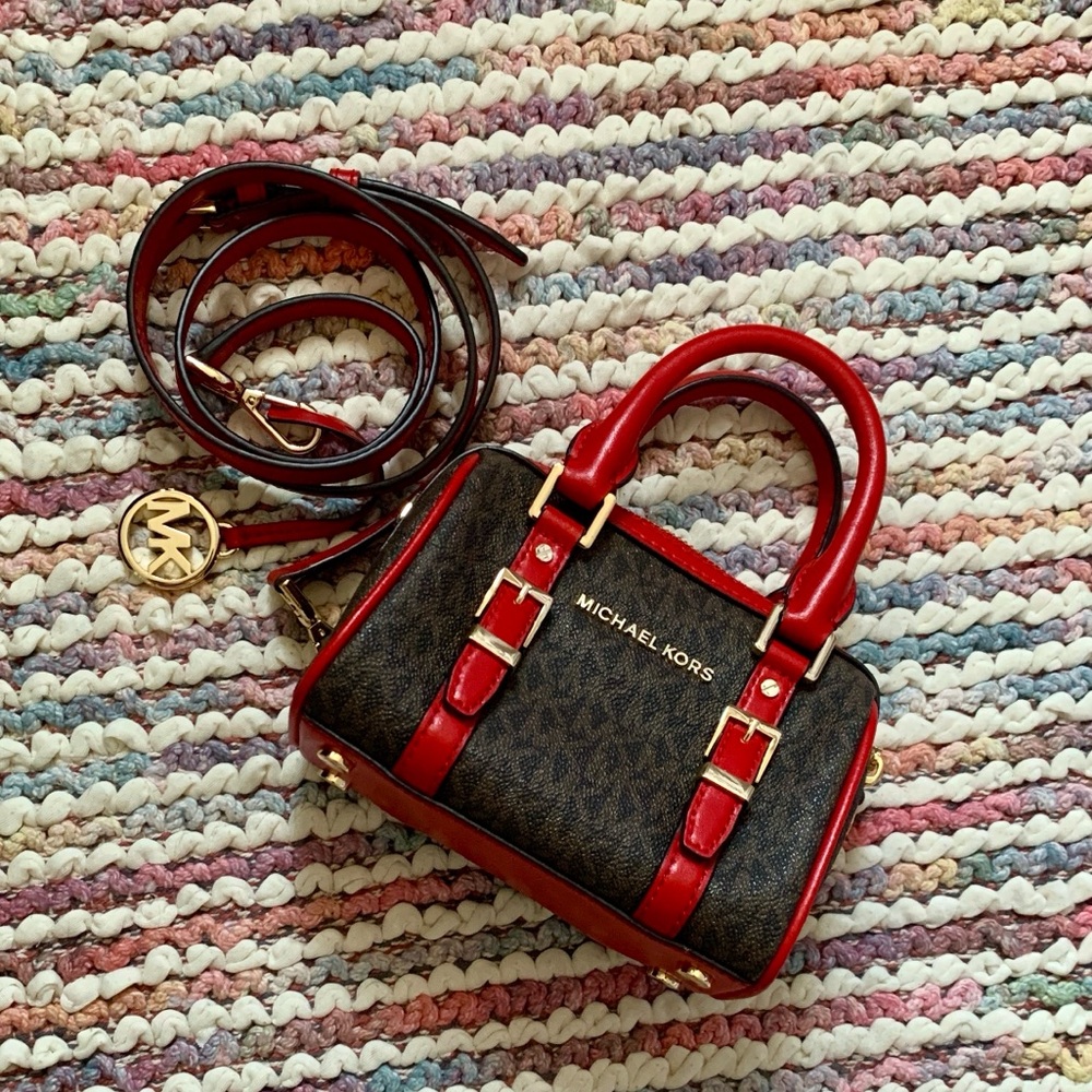 Michael Kors Bedford Legacy Extra-Small Duffle Crossbody Bag